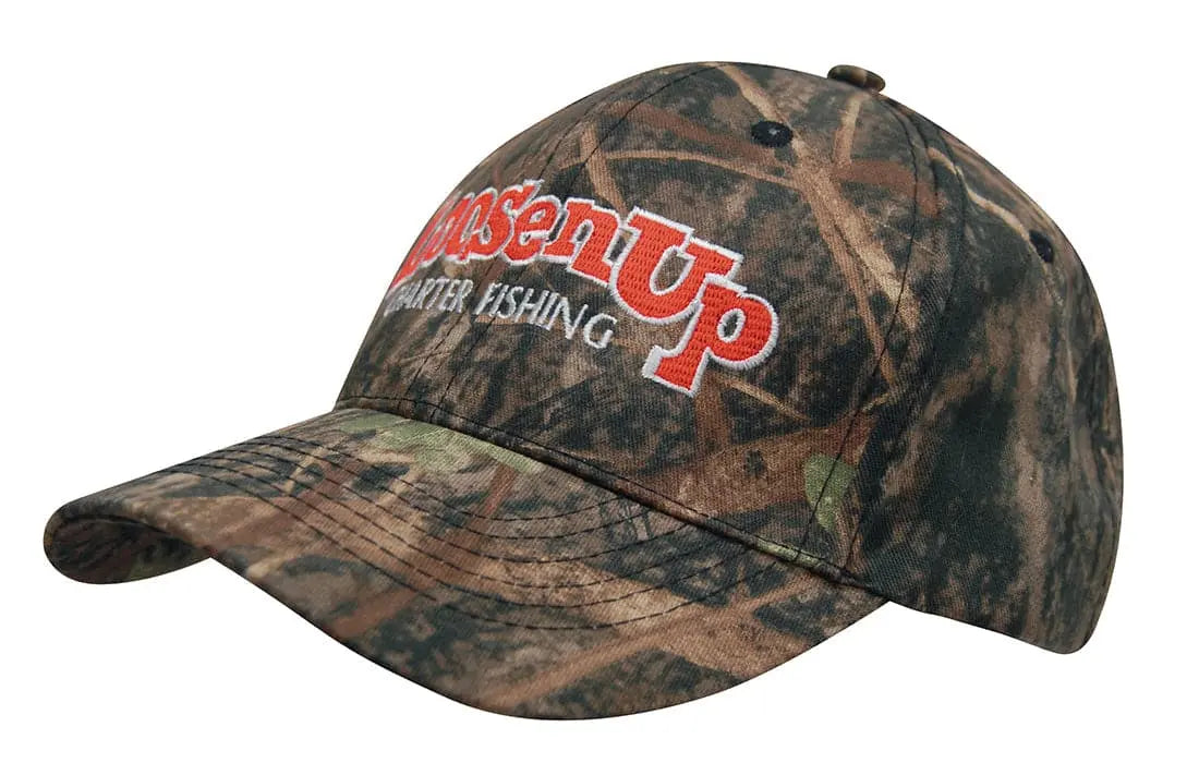 Headwear True Timber Conceal Green Camo Cap X12 - 4121 Metro Workwear.